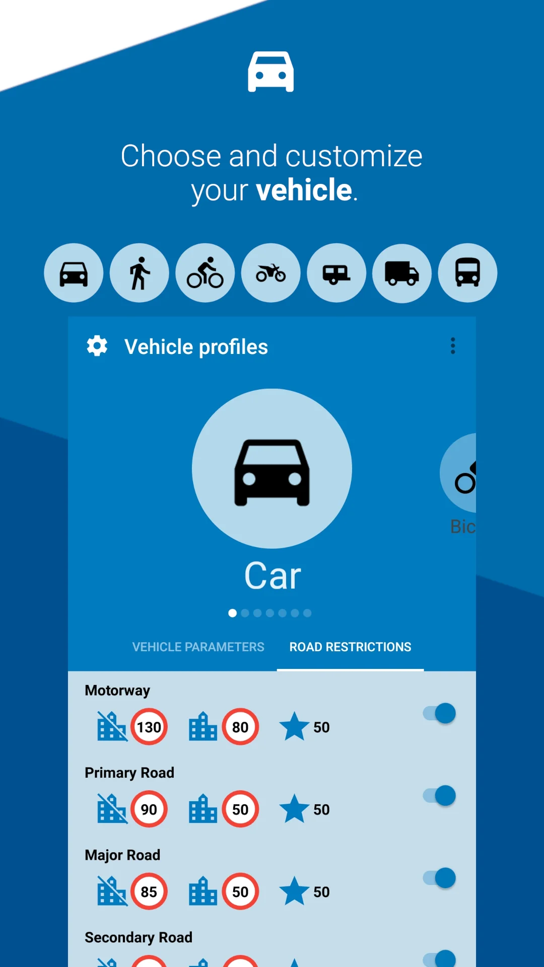 Скріншот MapFactor Navigator 3