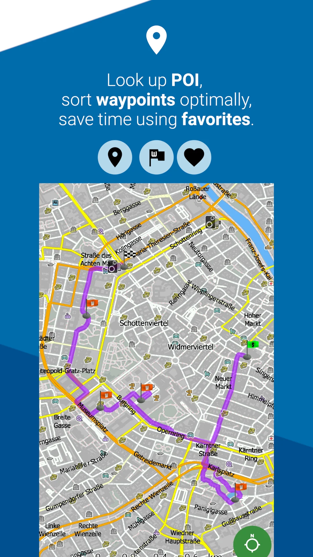 Скріншот MapFactor Navigator 4