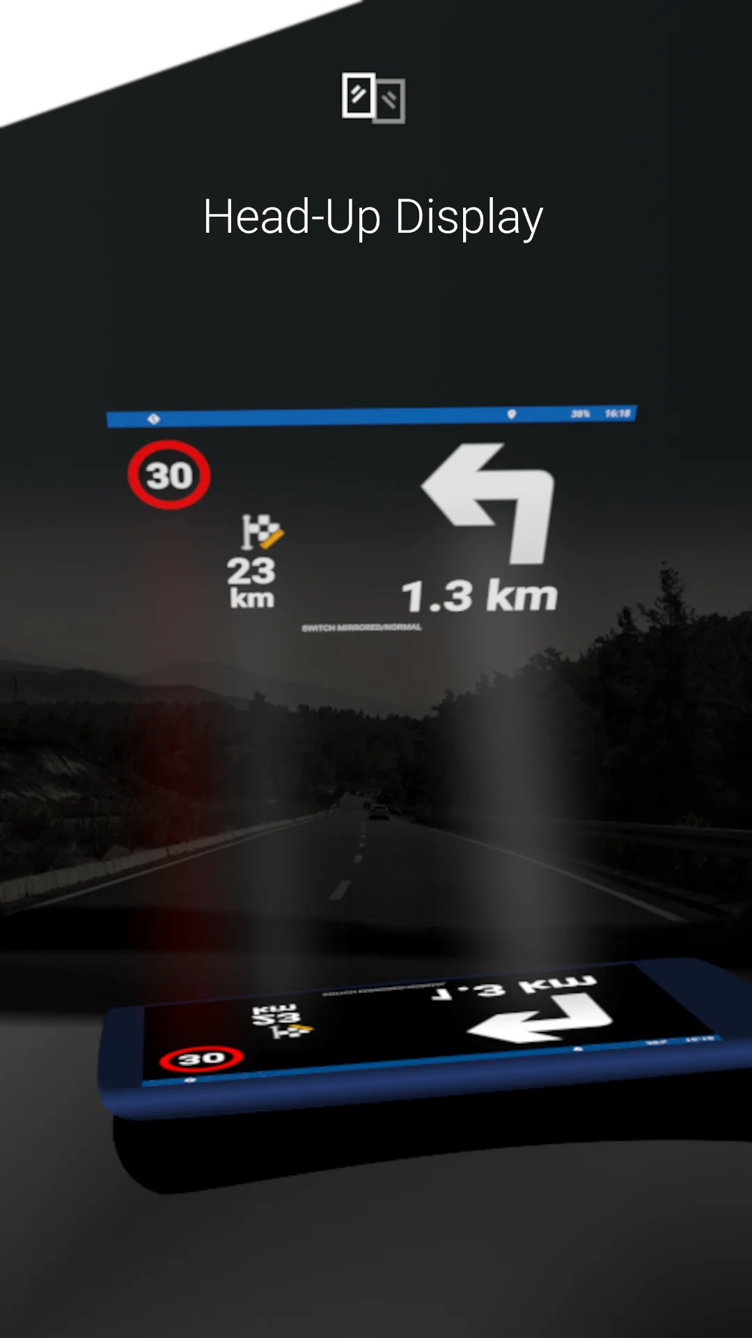 Скріншот MapFactor Navigator 8