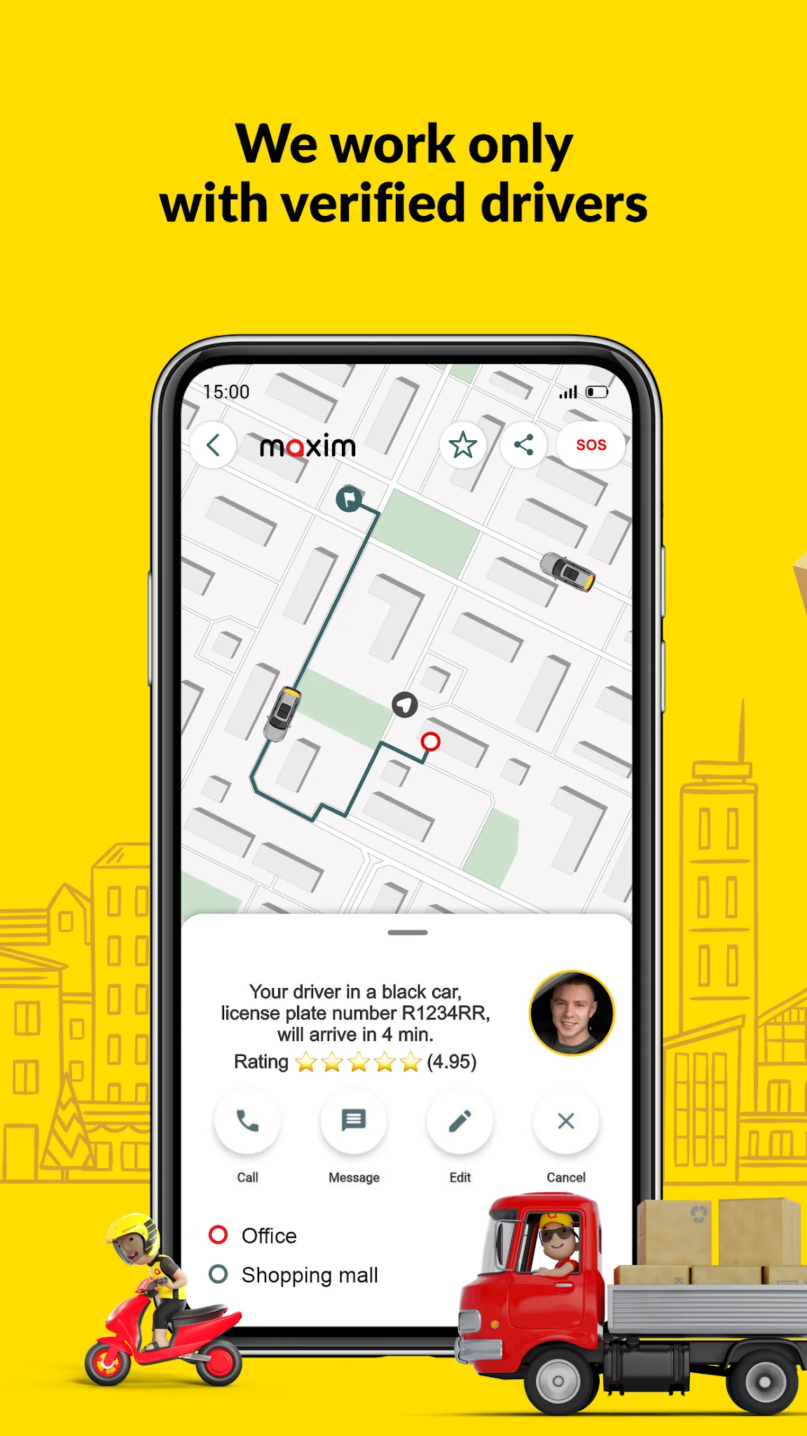 Στιγμιότυπο maxim — order a taxi & food 3
