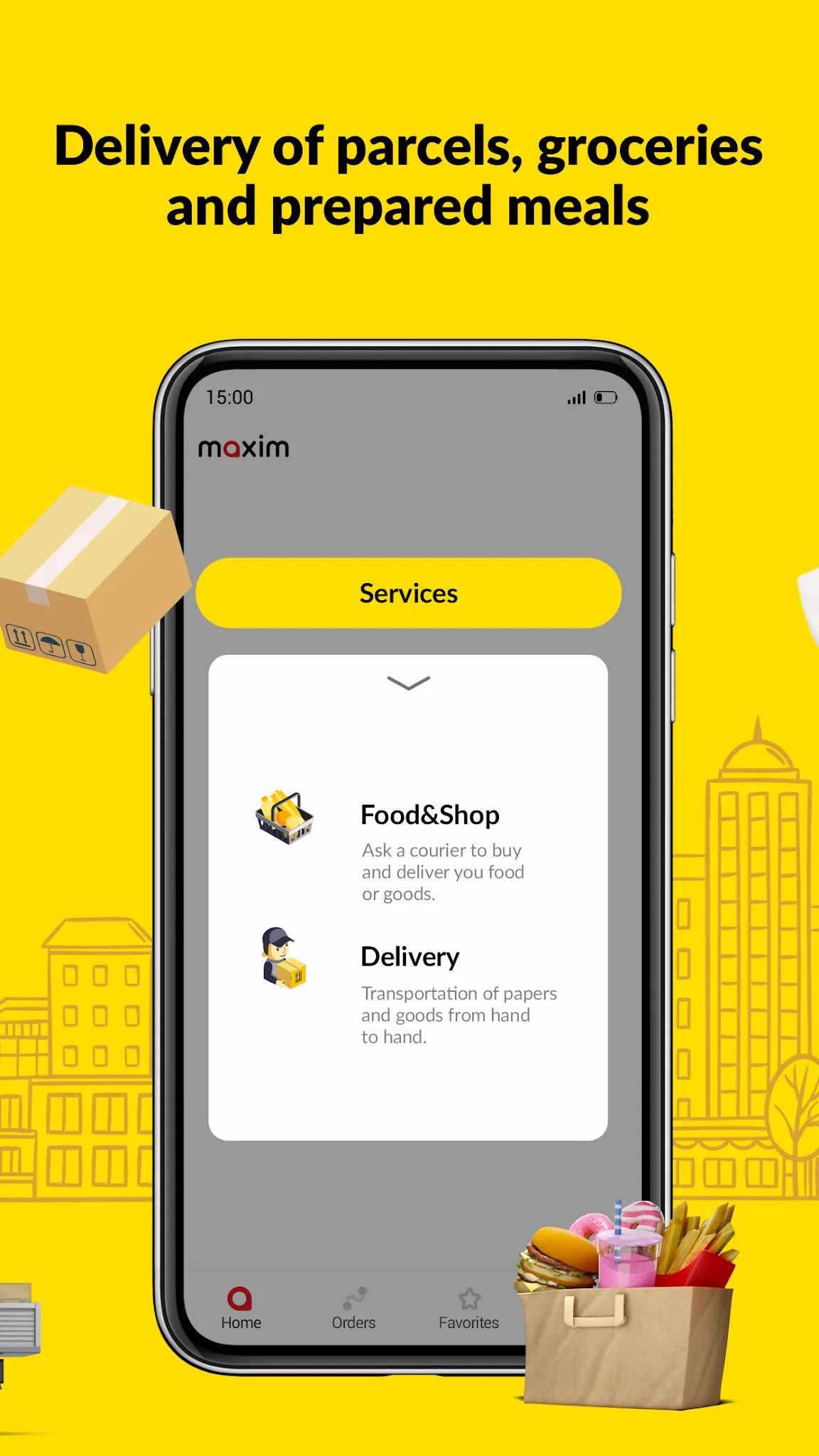 Στιγμιότυπο maxim — order a taxi & food 4