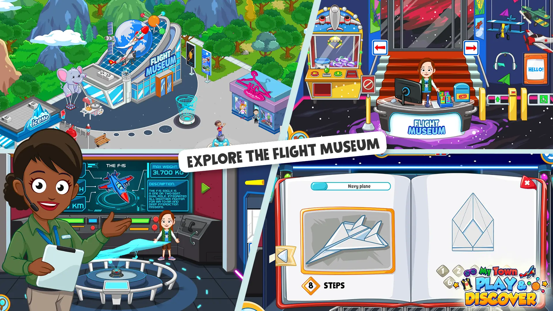 Скриншот My Town : Play & Discover 3