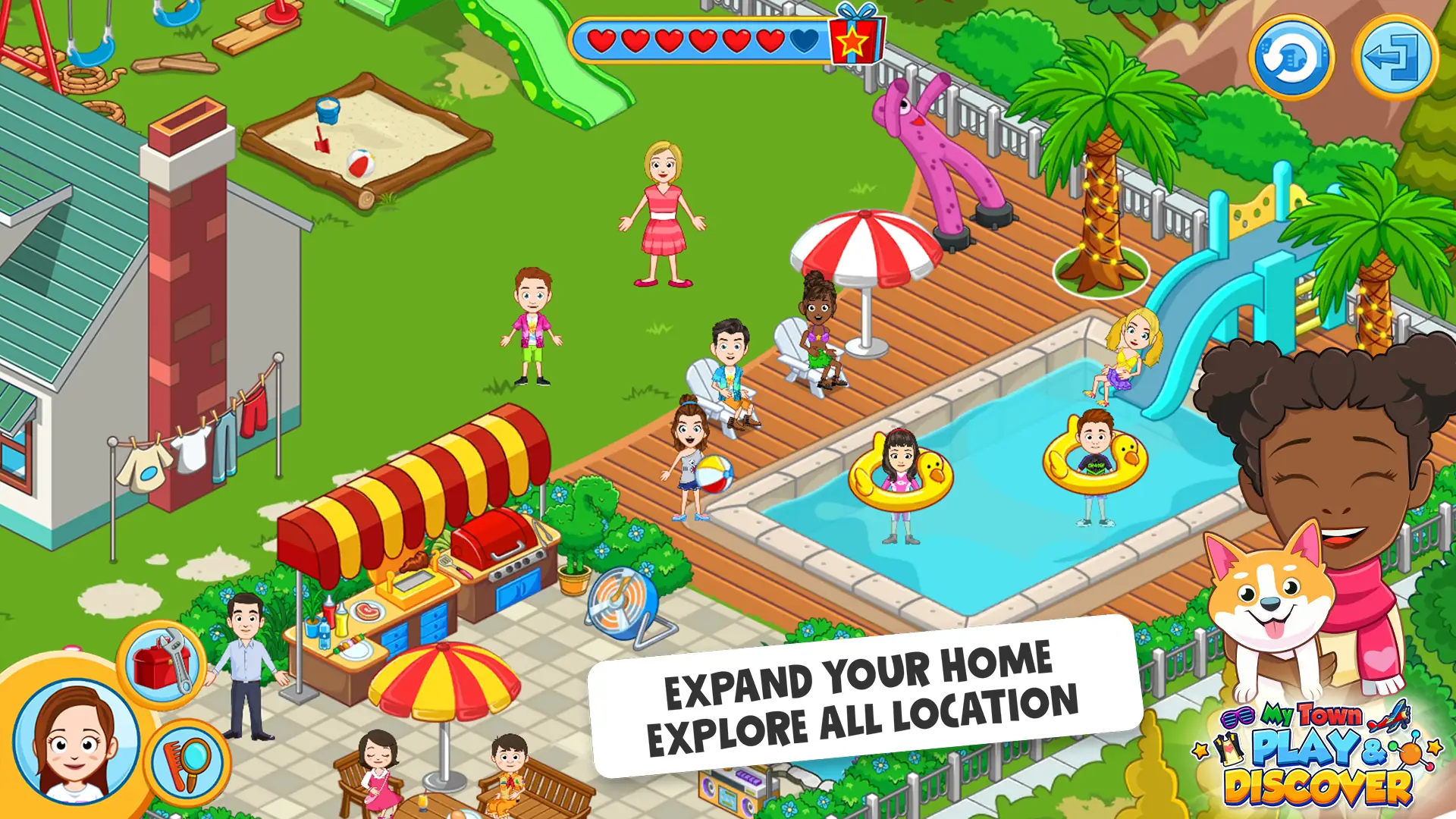 Скриншот My Town : Play & Discover 4