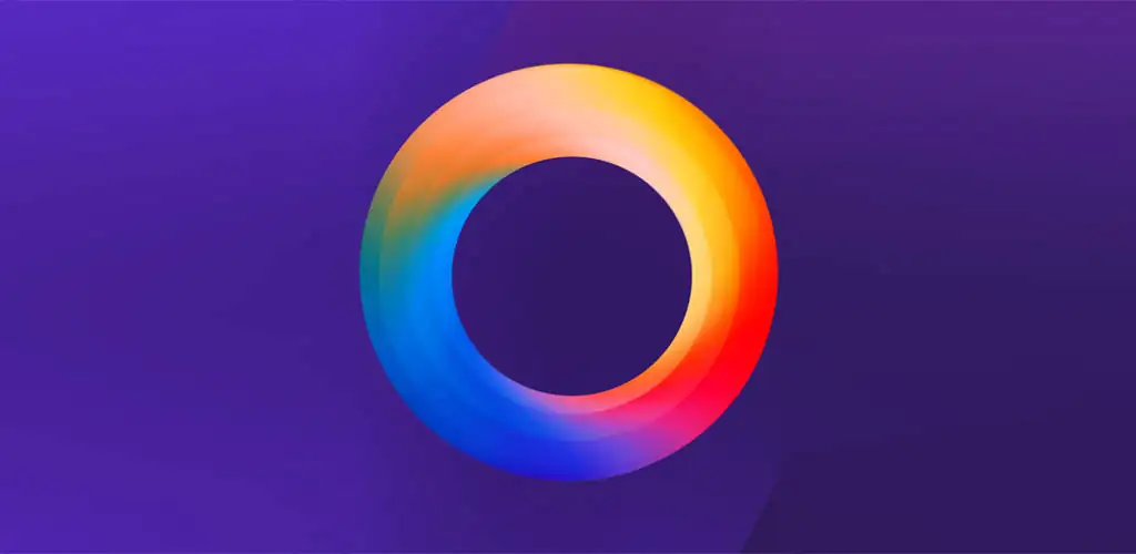 Orange Teal अनुप्रयोग Android के लिए कवर आर्ट
