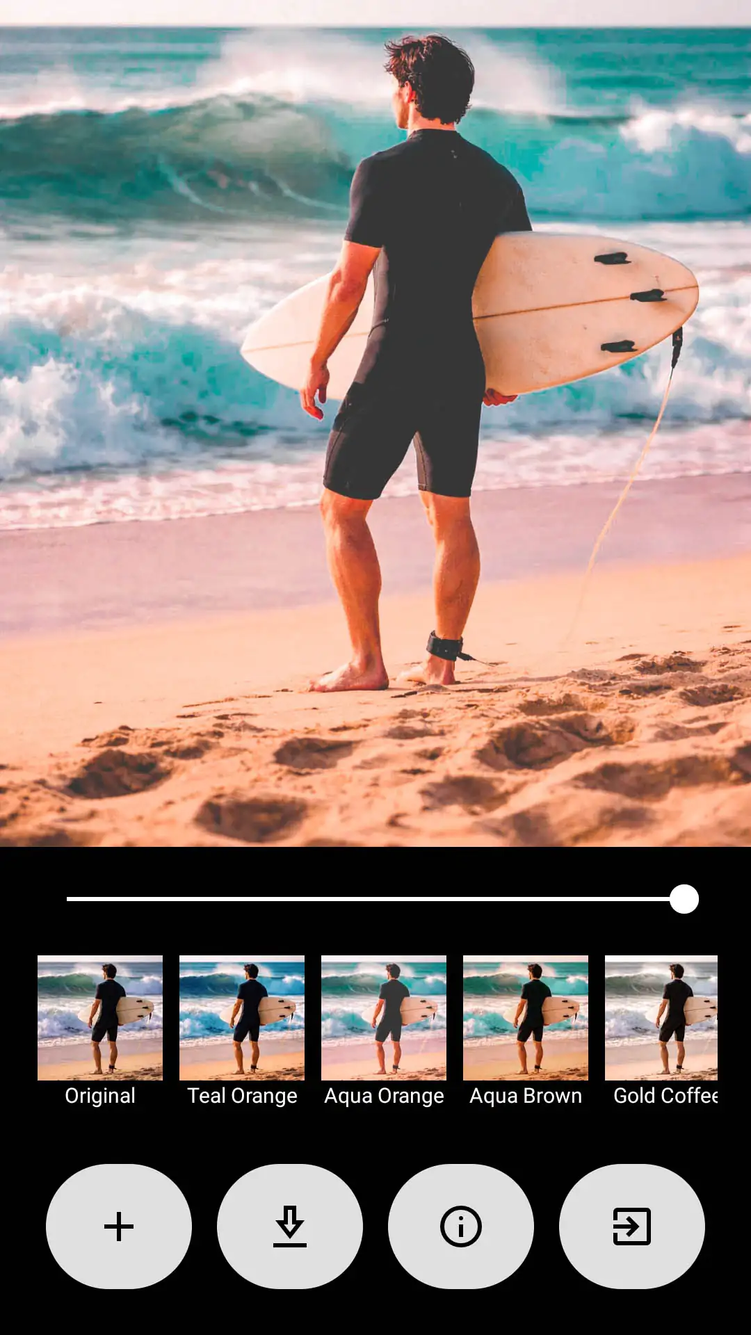Screenshot Orange Teal 1