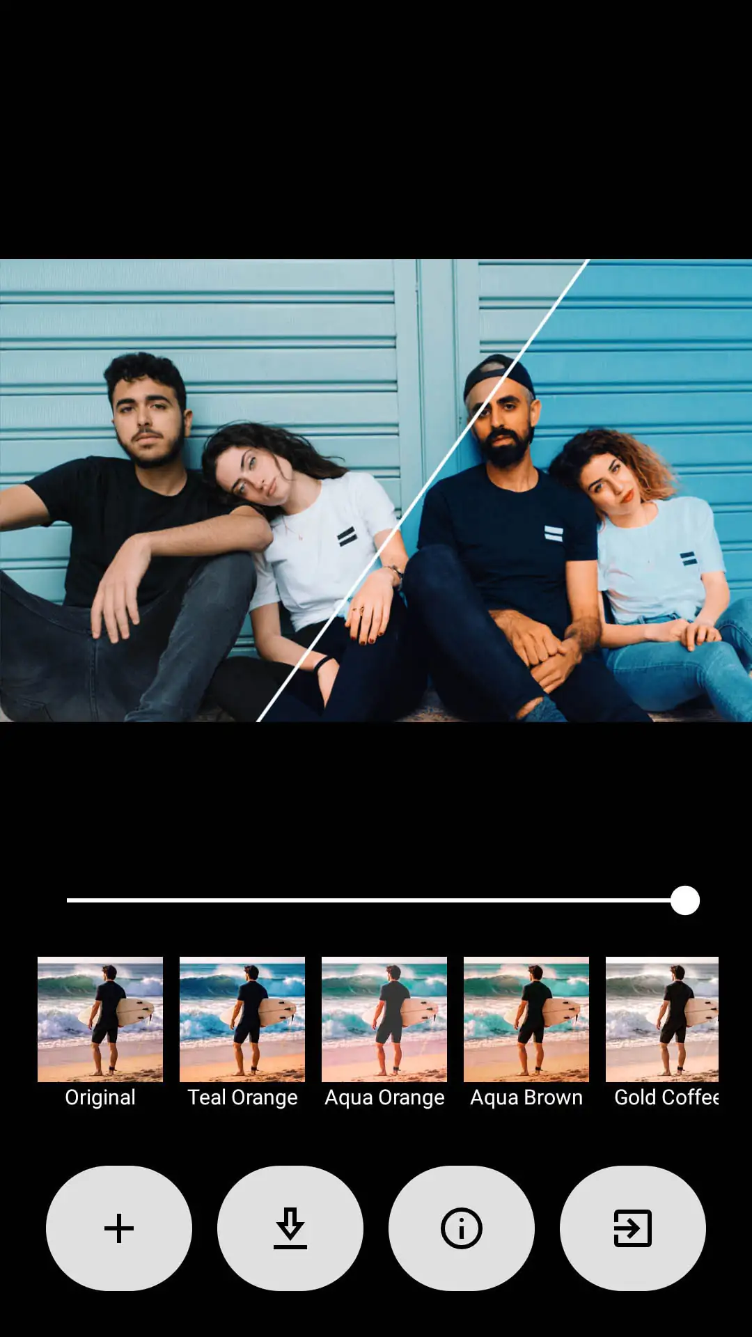 Screenshot Orange Teal 2