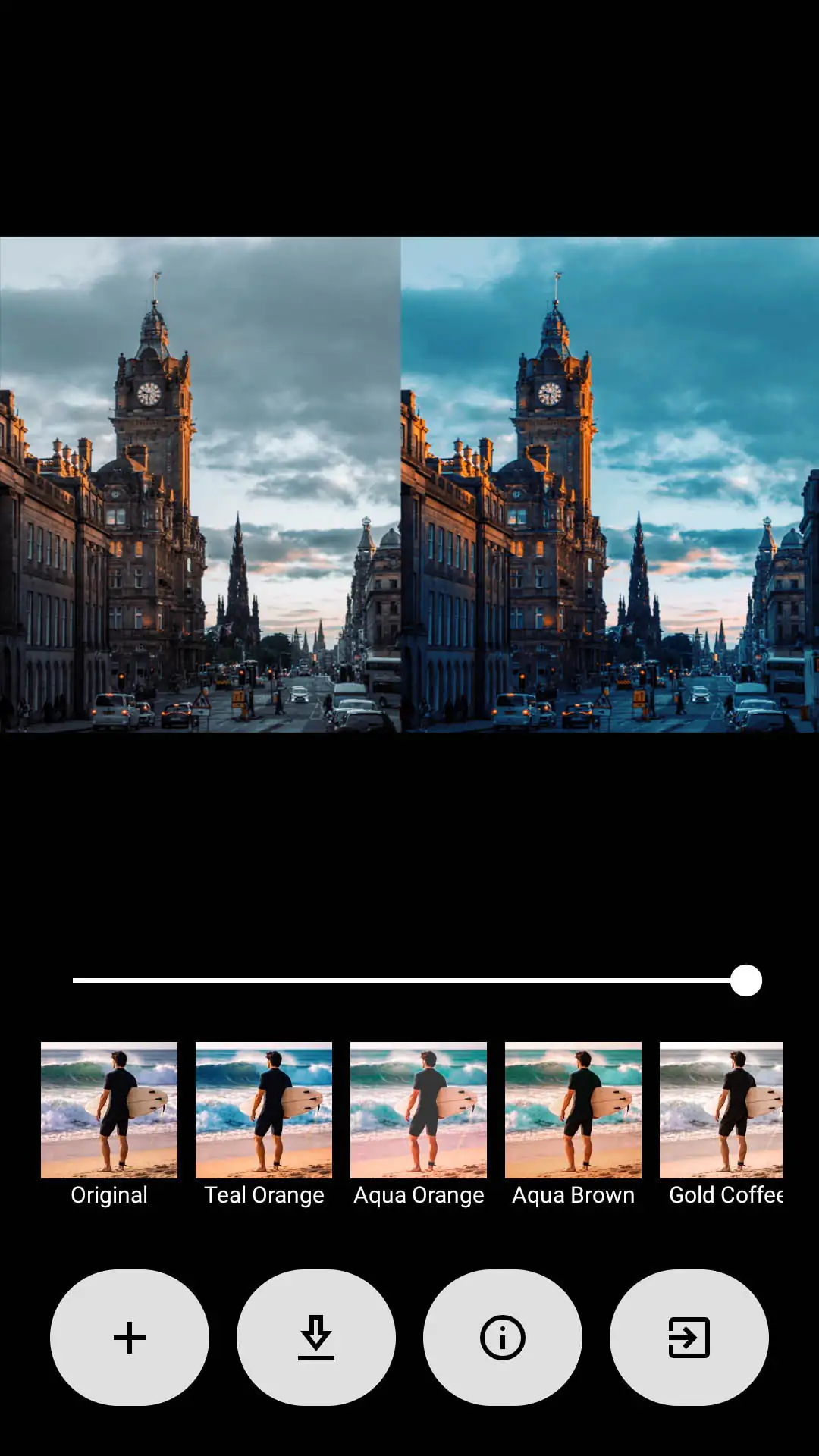 Screenshot Orange Teal 4