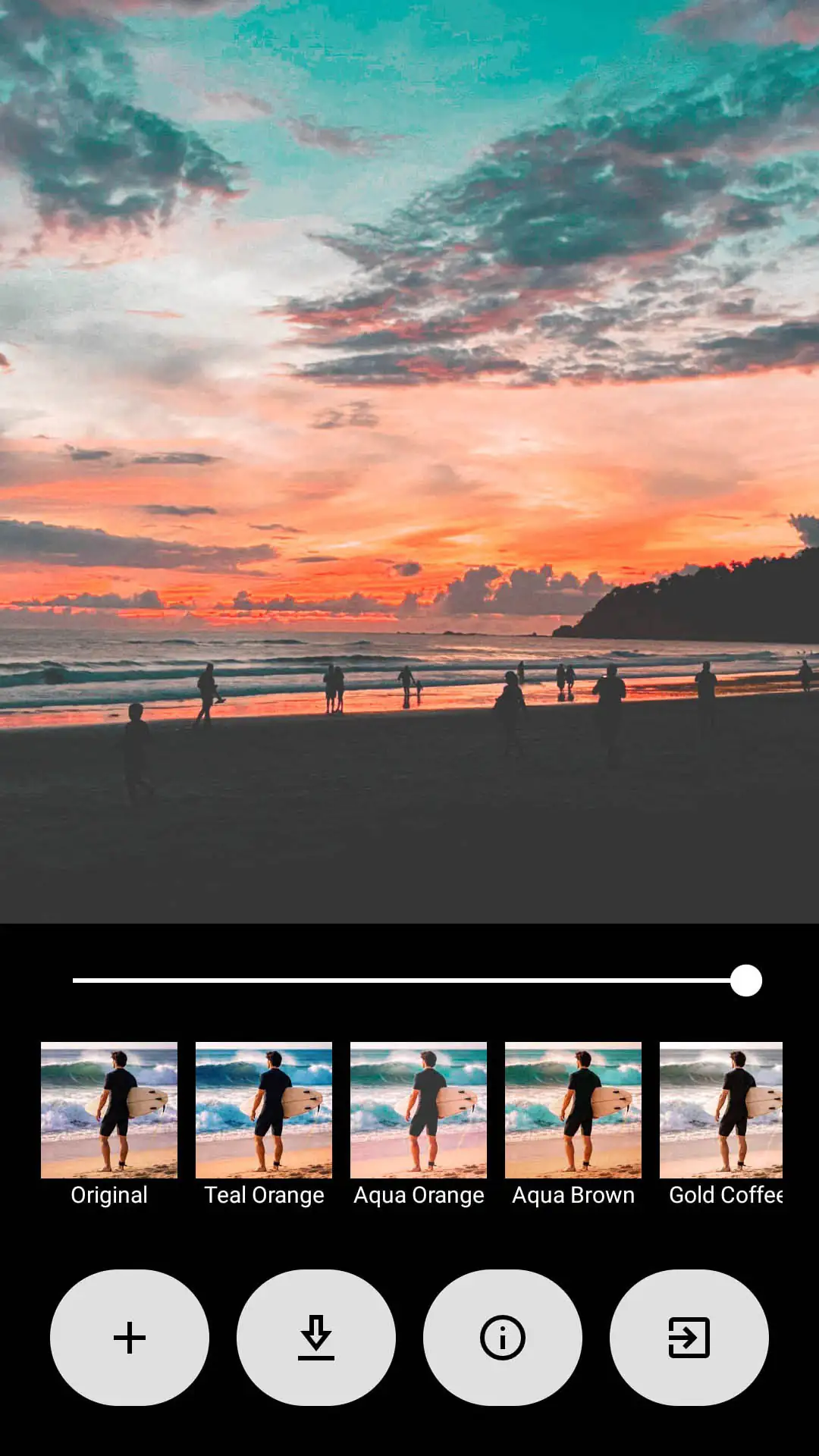 Screenshot Orange Teal 5