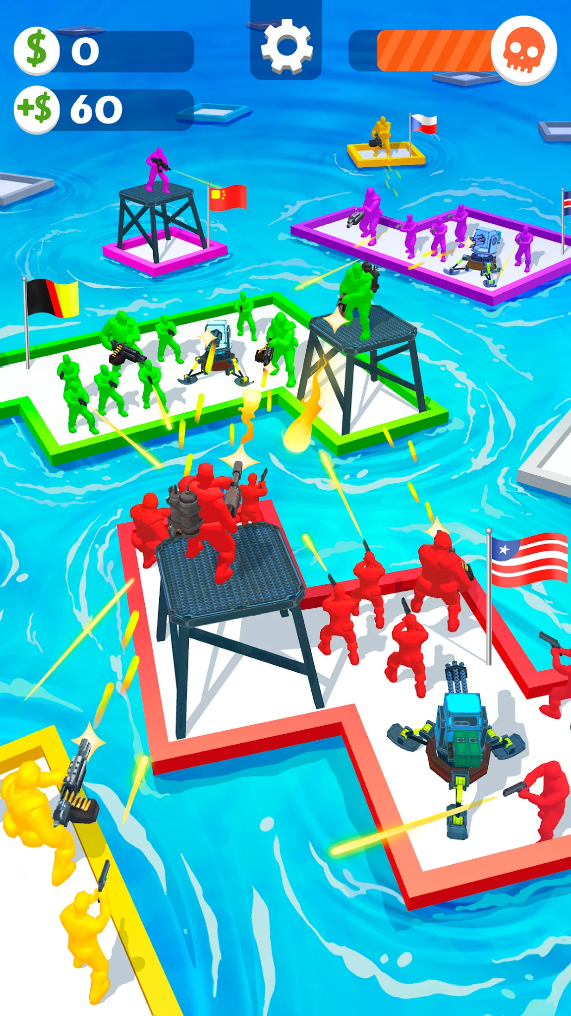 Скриншот War of Rafts: бой на плотах 1