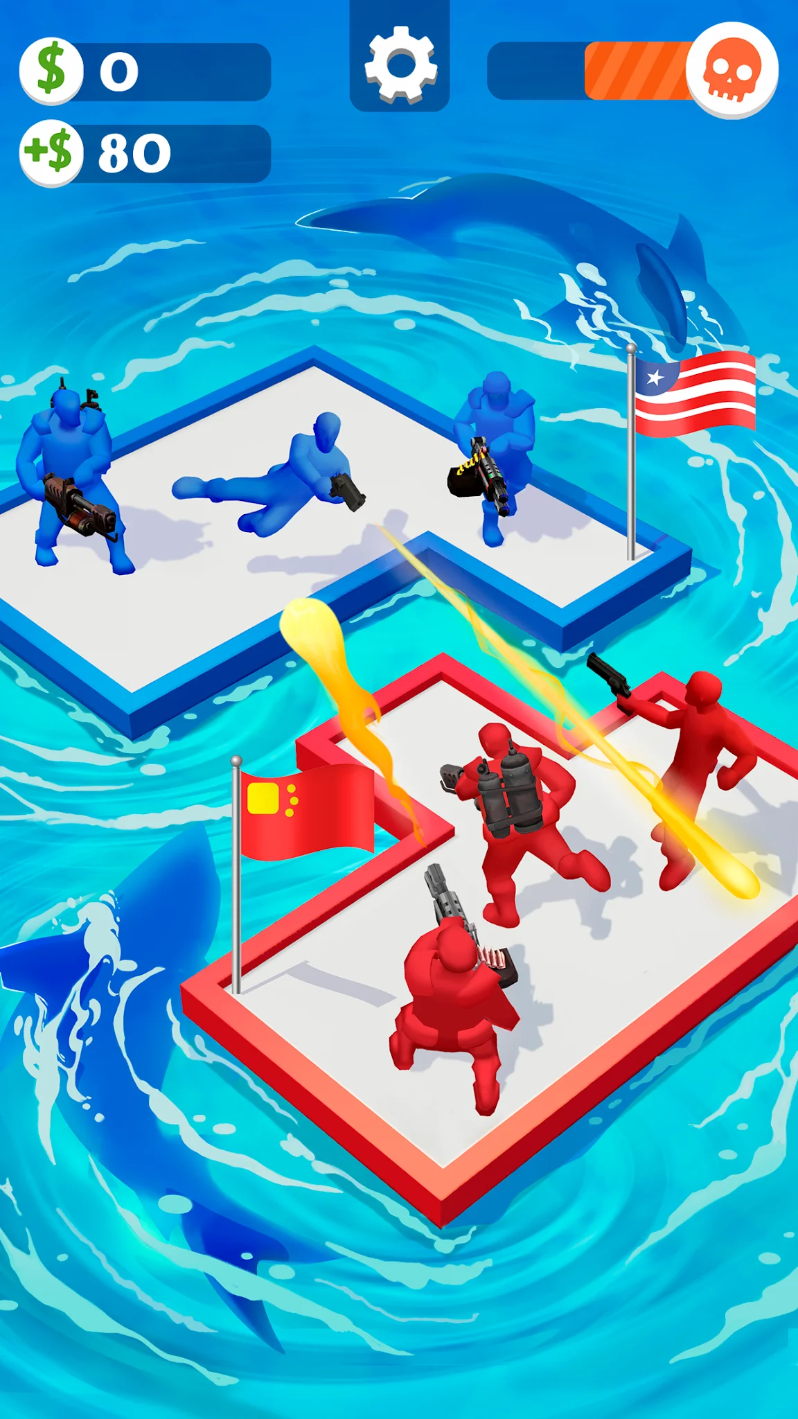 Скриншот War of Rafts: бой на плотах 2