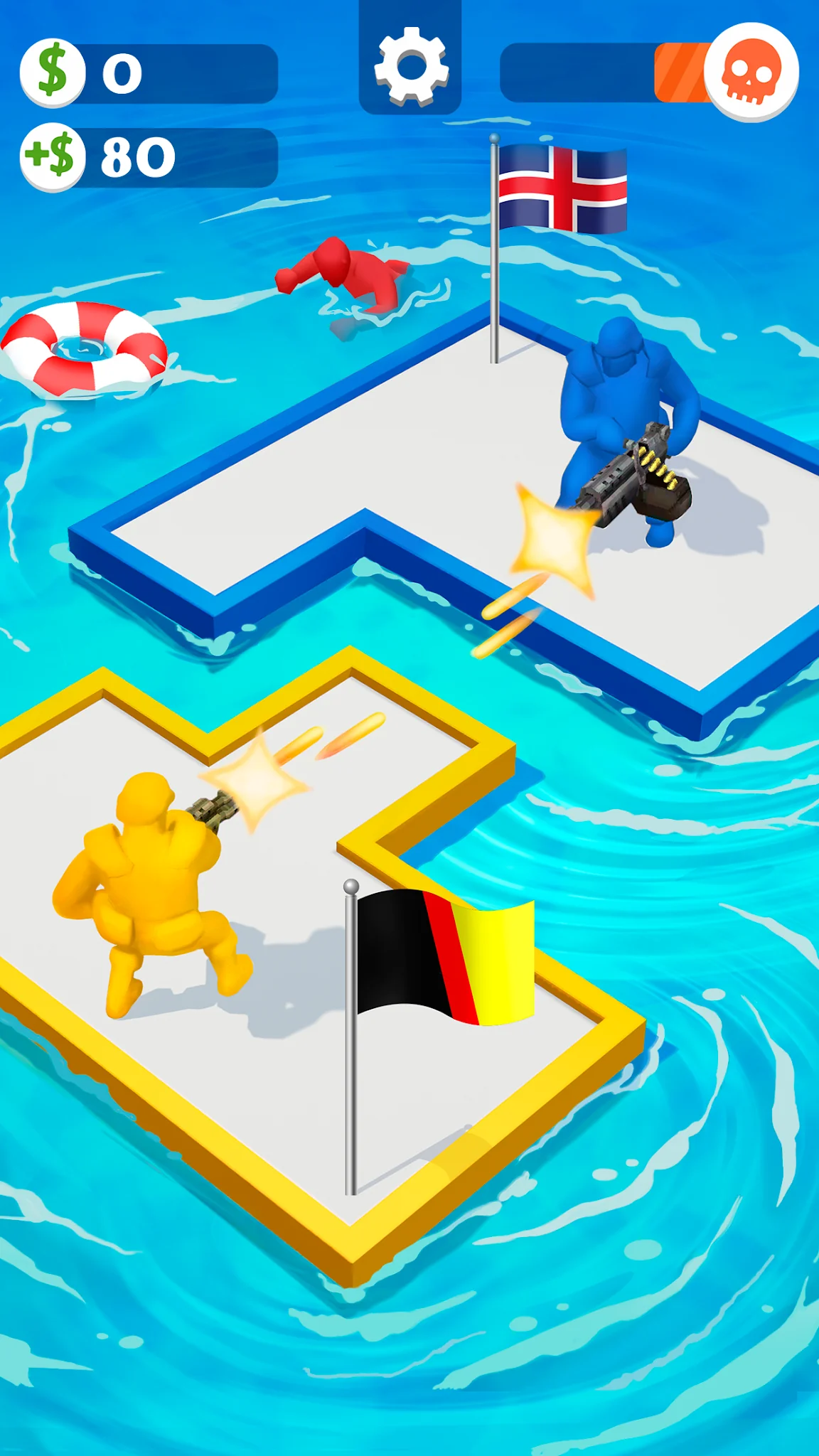 Скриншот War of Rafts: бой на плотах 3