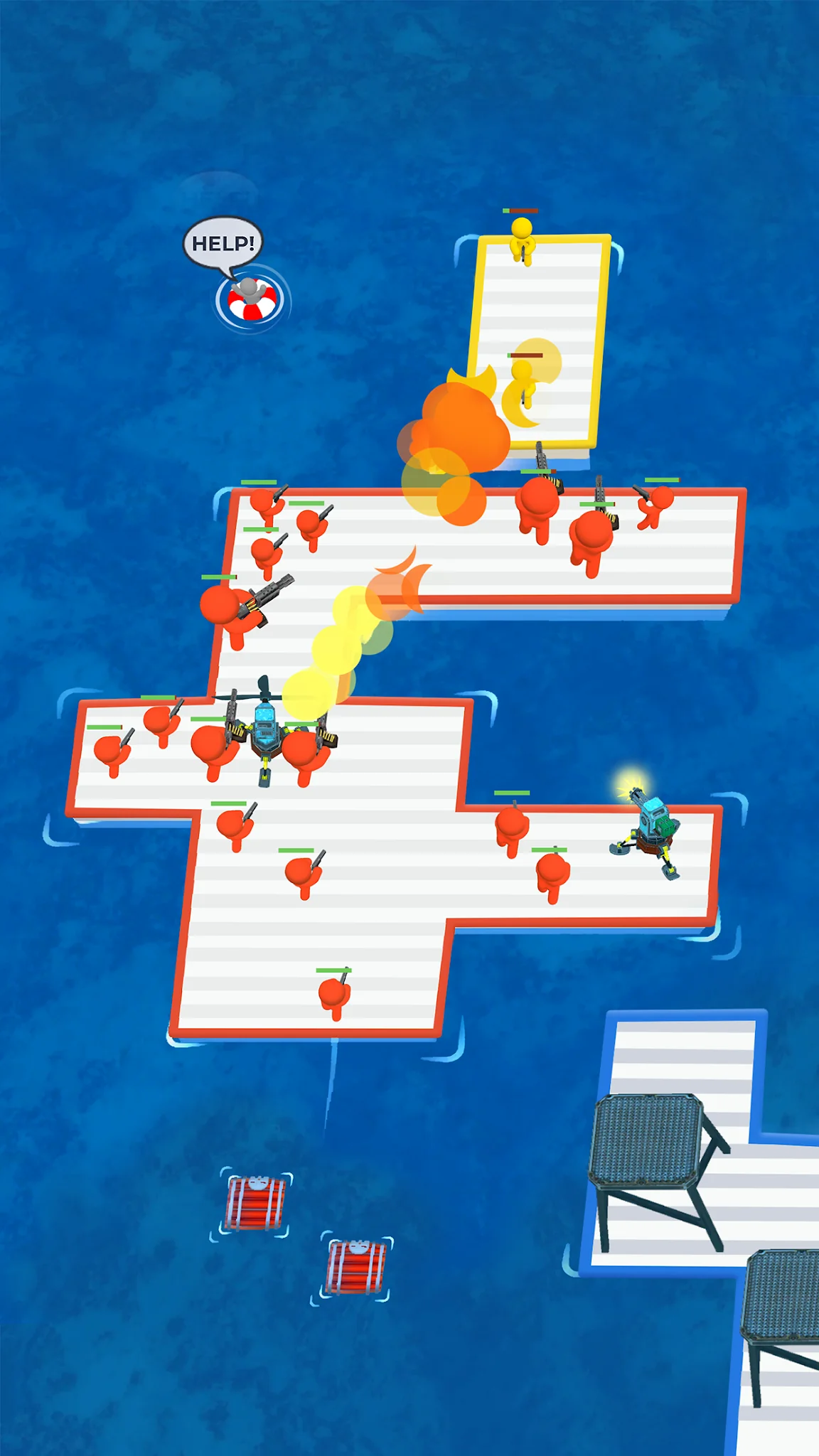 Скриншот War of Rafts: бой на плотах 6