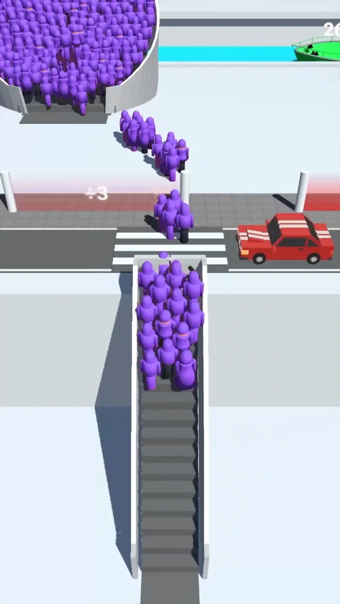 Captura de tela de Escalators 1