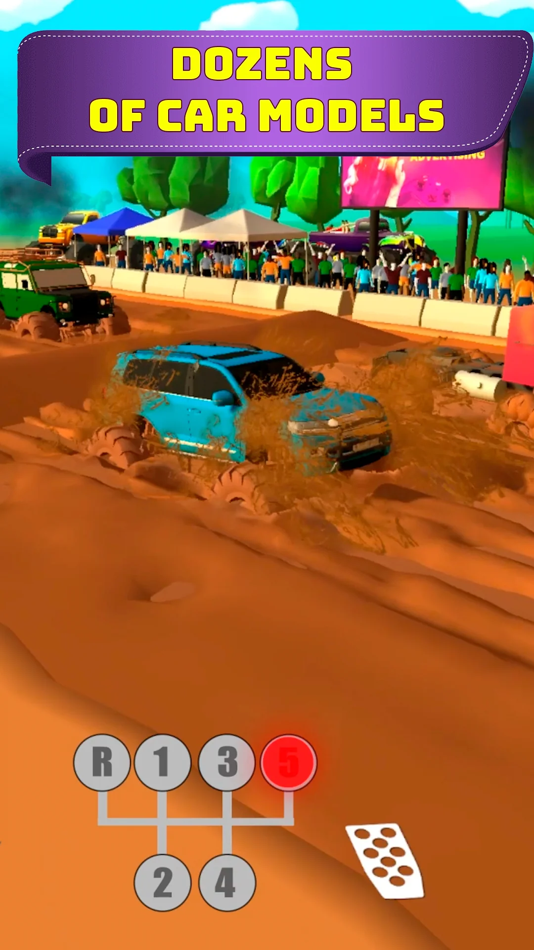Screenshot Mud Racing 4