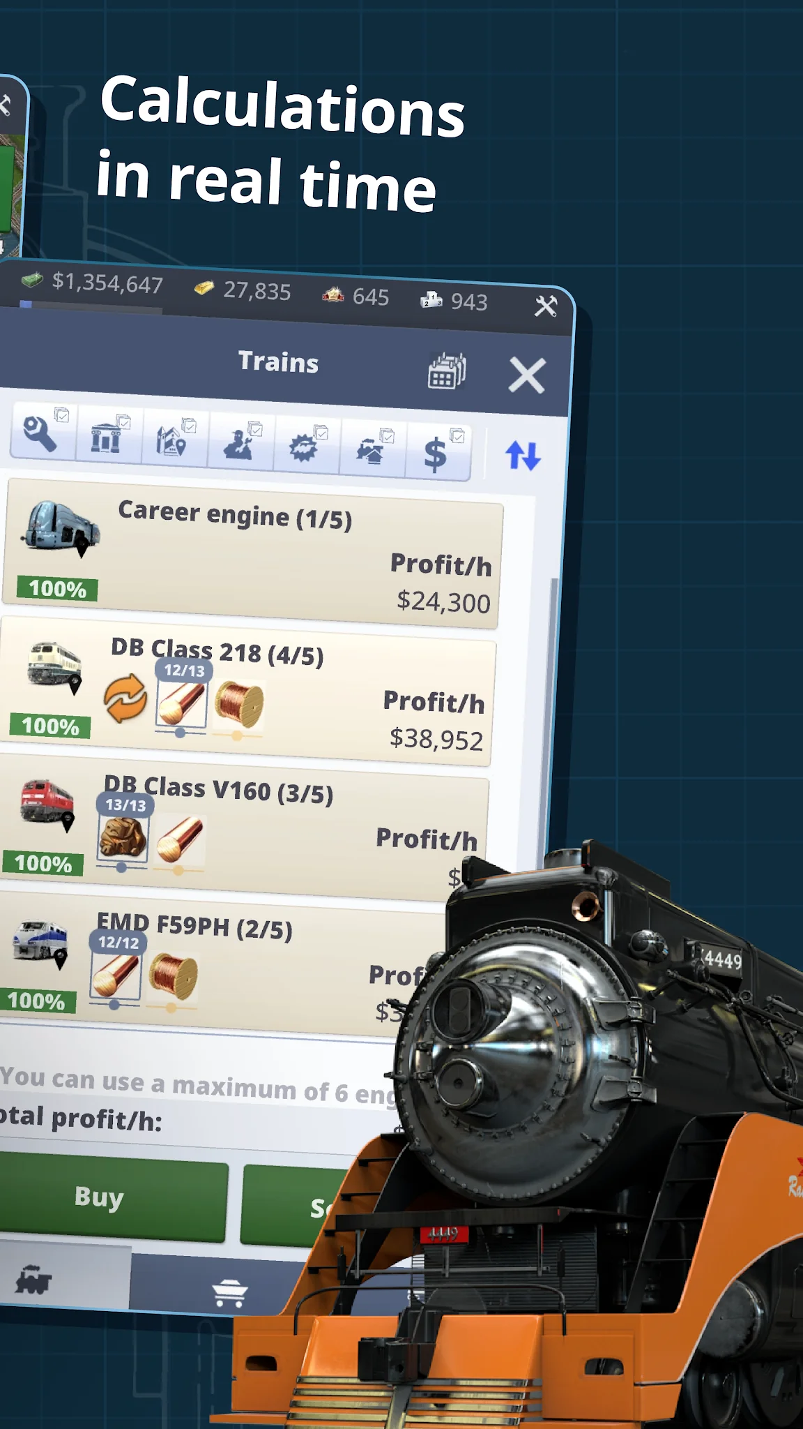 Captura de tela Rail Nation 4