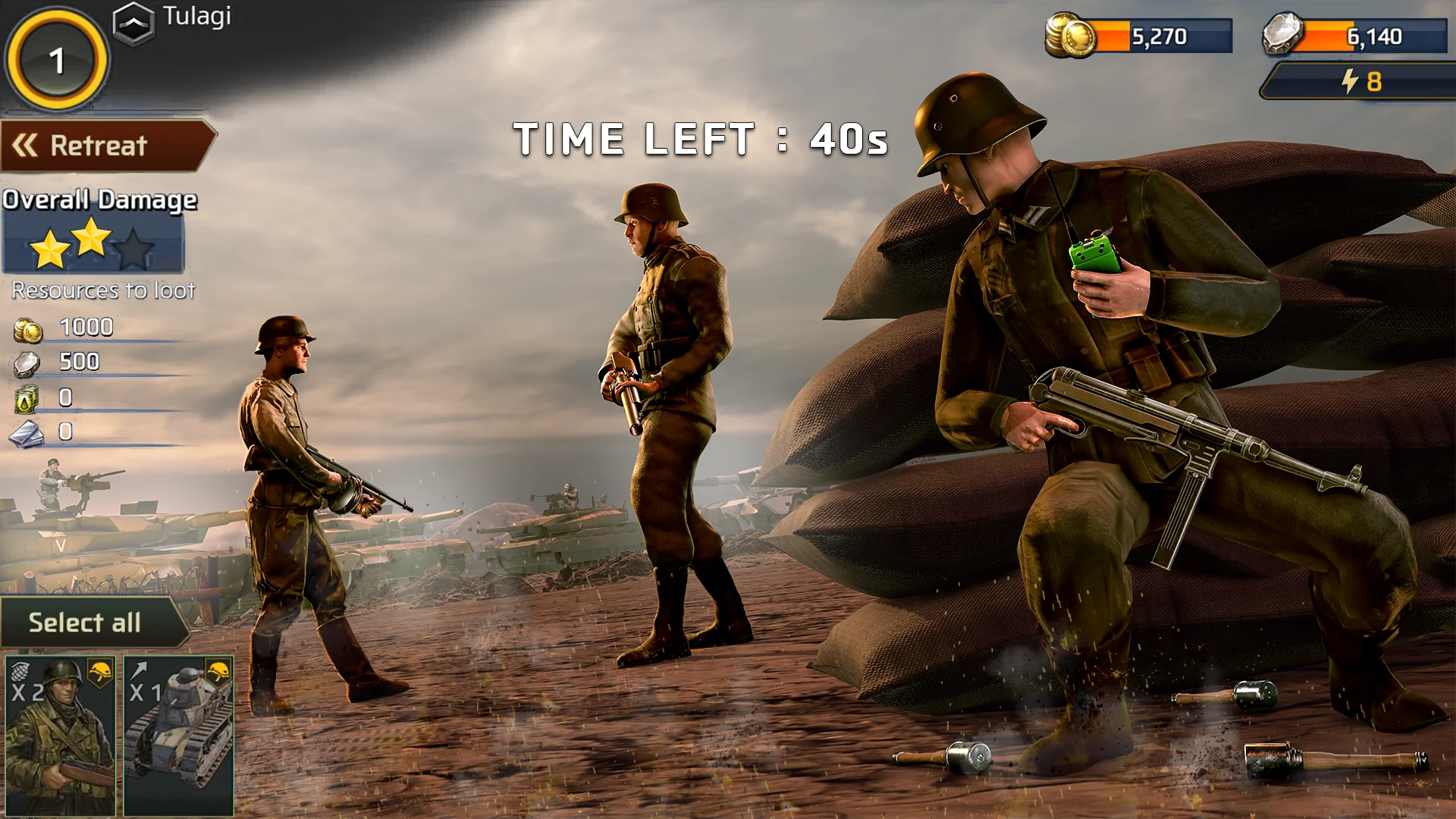 Captura de pantalla World War 2 1945: juegos ww2 6