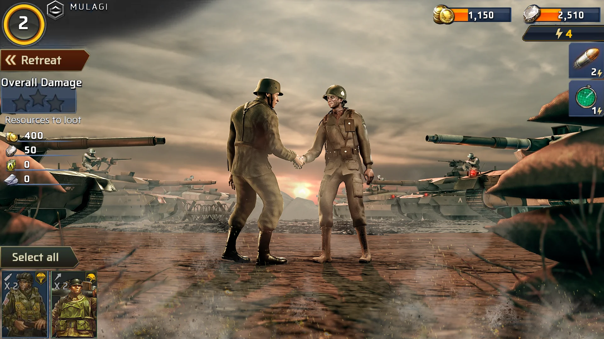 Captura de pantalla World War 2 1945: juegos ww2 7