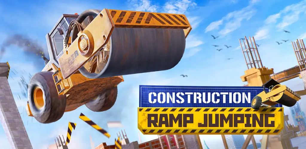 Arte de capa do Construction Ramp Jumping jogo para Android