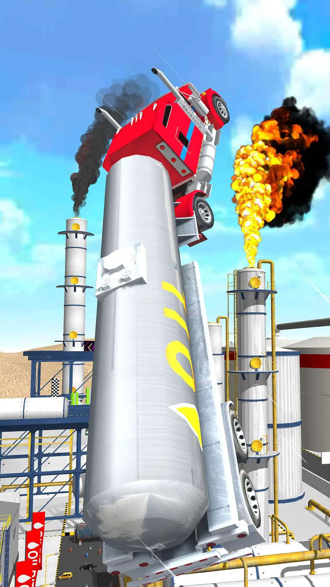 Captura de tela de Construction Ramp Jumping 4