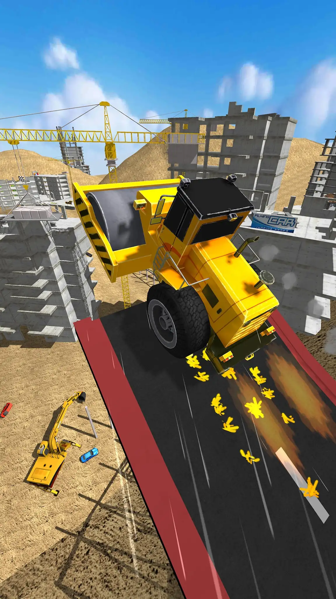 Captura de tela de Construction Ramp Jumping 5