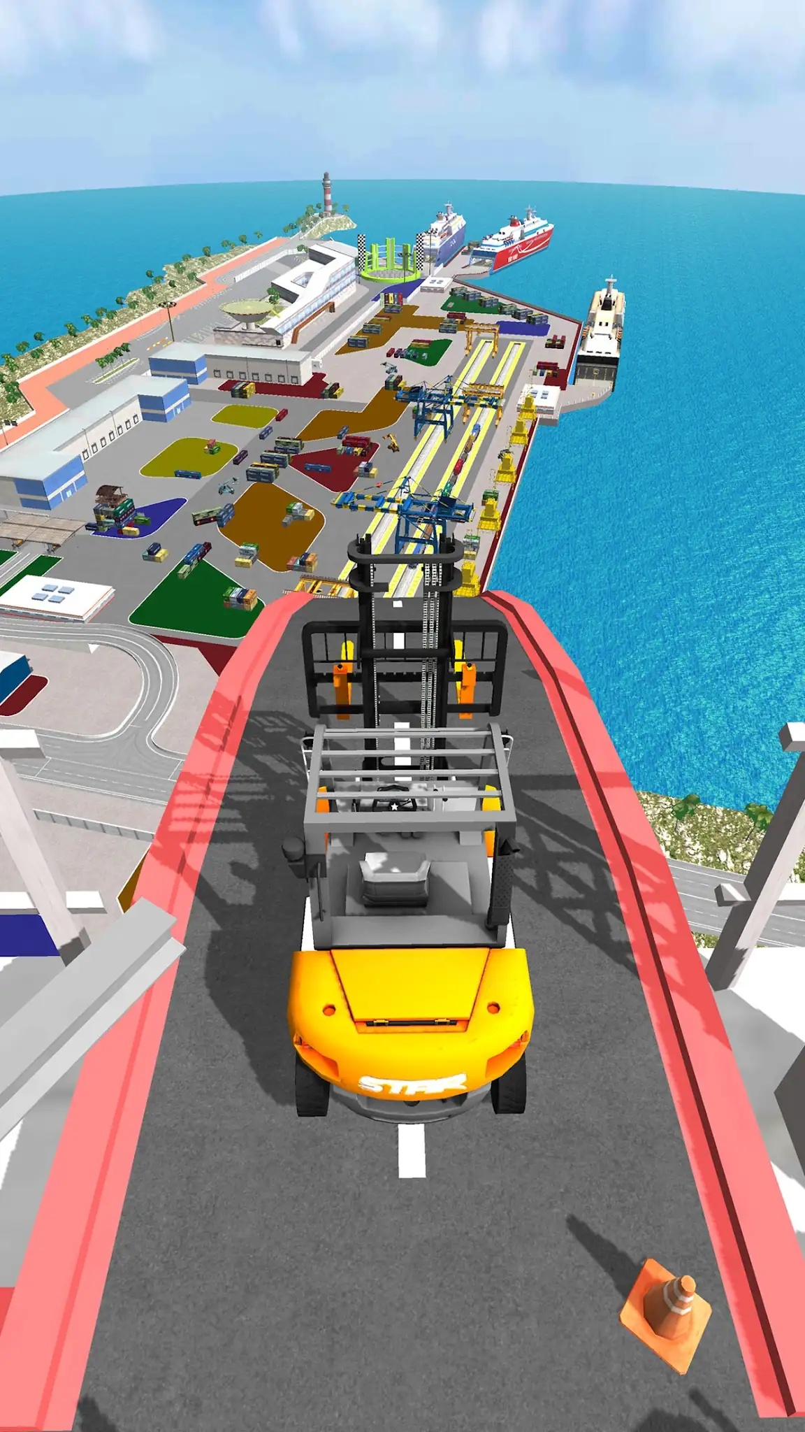 Captura de tela de Construction Ramp Jumping 7