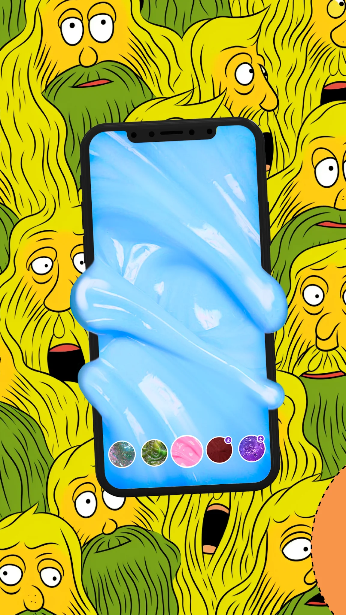 لقطة شاشة Goo: ASMR Slime Simulator %د