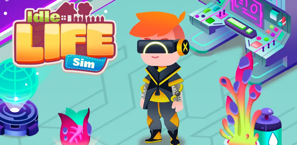 Idle Life Sim игра обложка для Android