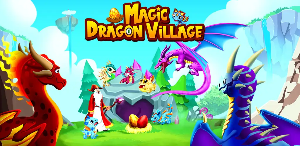 لقطة شاشة DRAGON VILLAGE -city sim mania %د