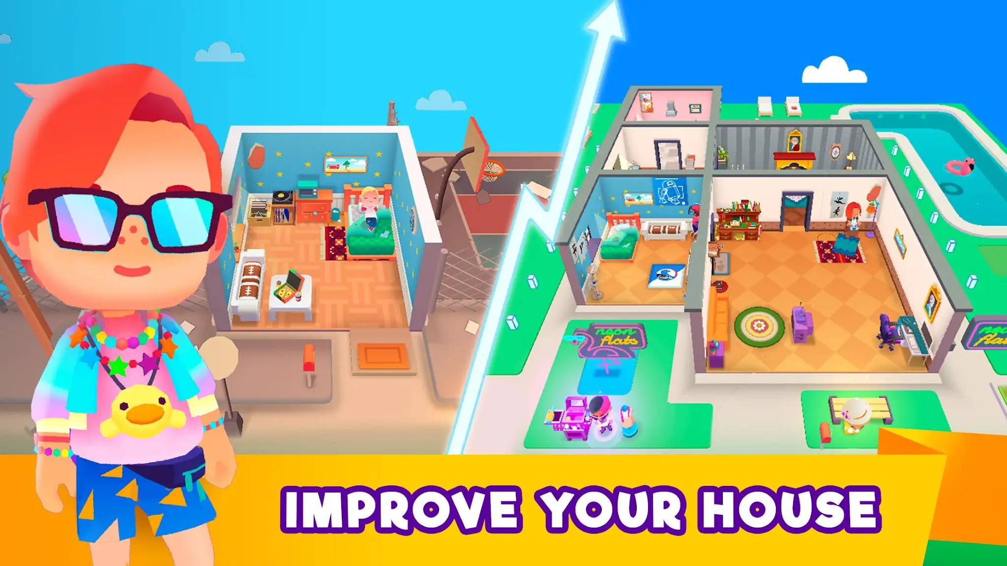 Скриншот Idle Life Sim 4