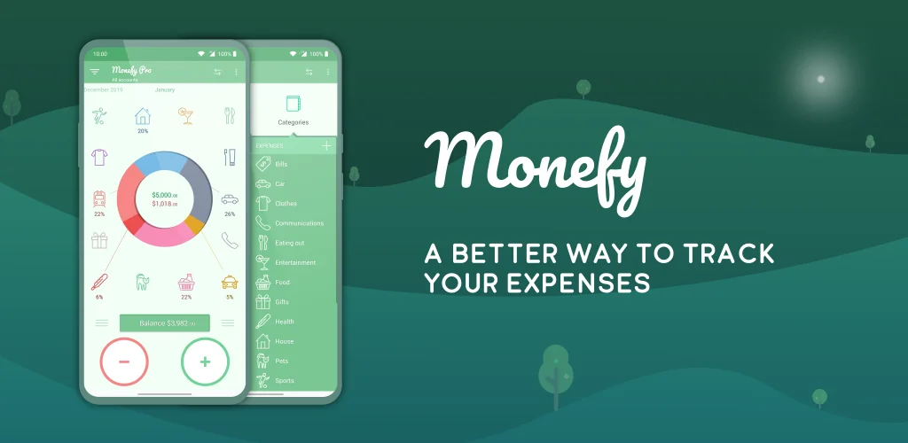android için Monefy uygulama kapak resmi