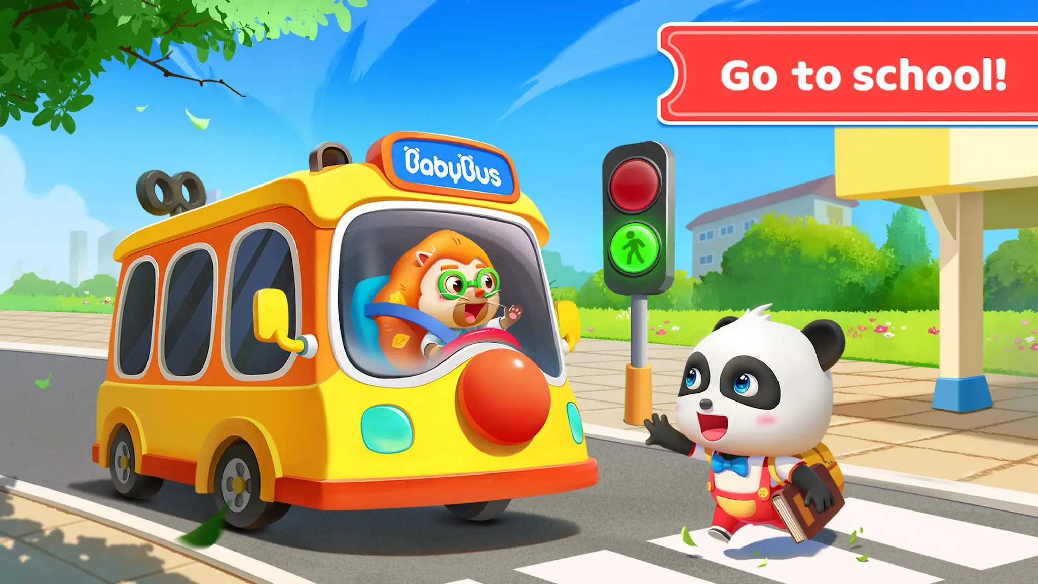 Capture d'écran Bus Scolaire de Bébé Panda 5