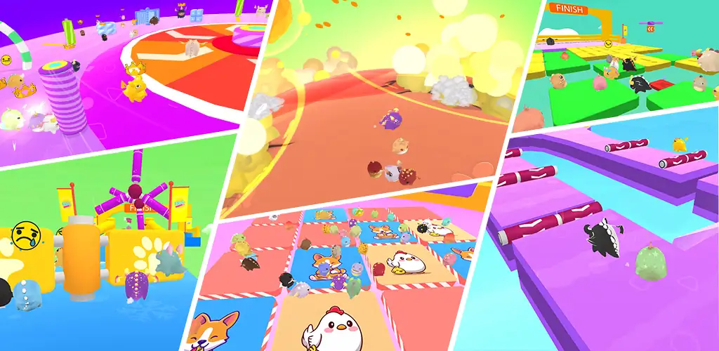 Fall.io - Race of Dino 游戏 Android 封面艺术