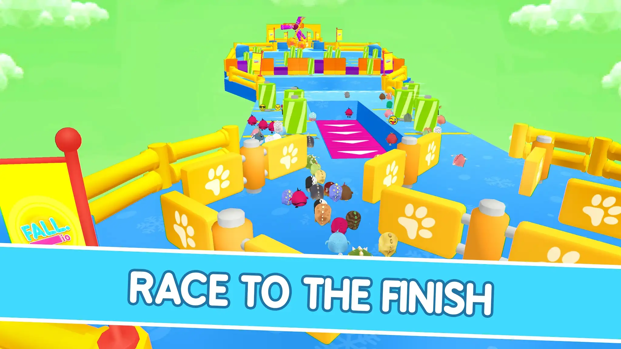 截图 Fall.io - Race of Dino 3