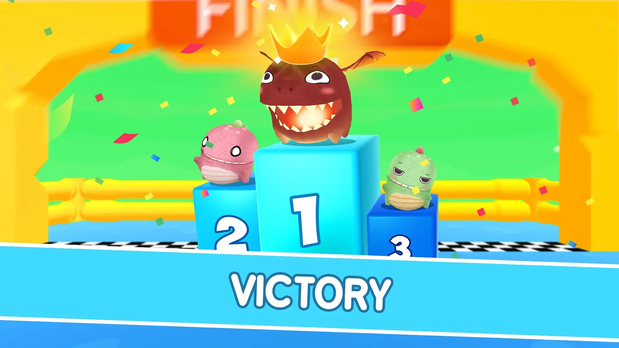 截图 Fall.io - Race of Dino 8