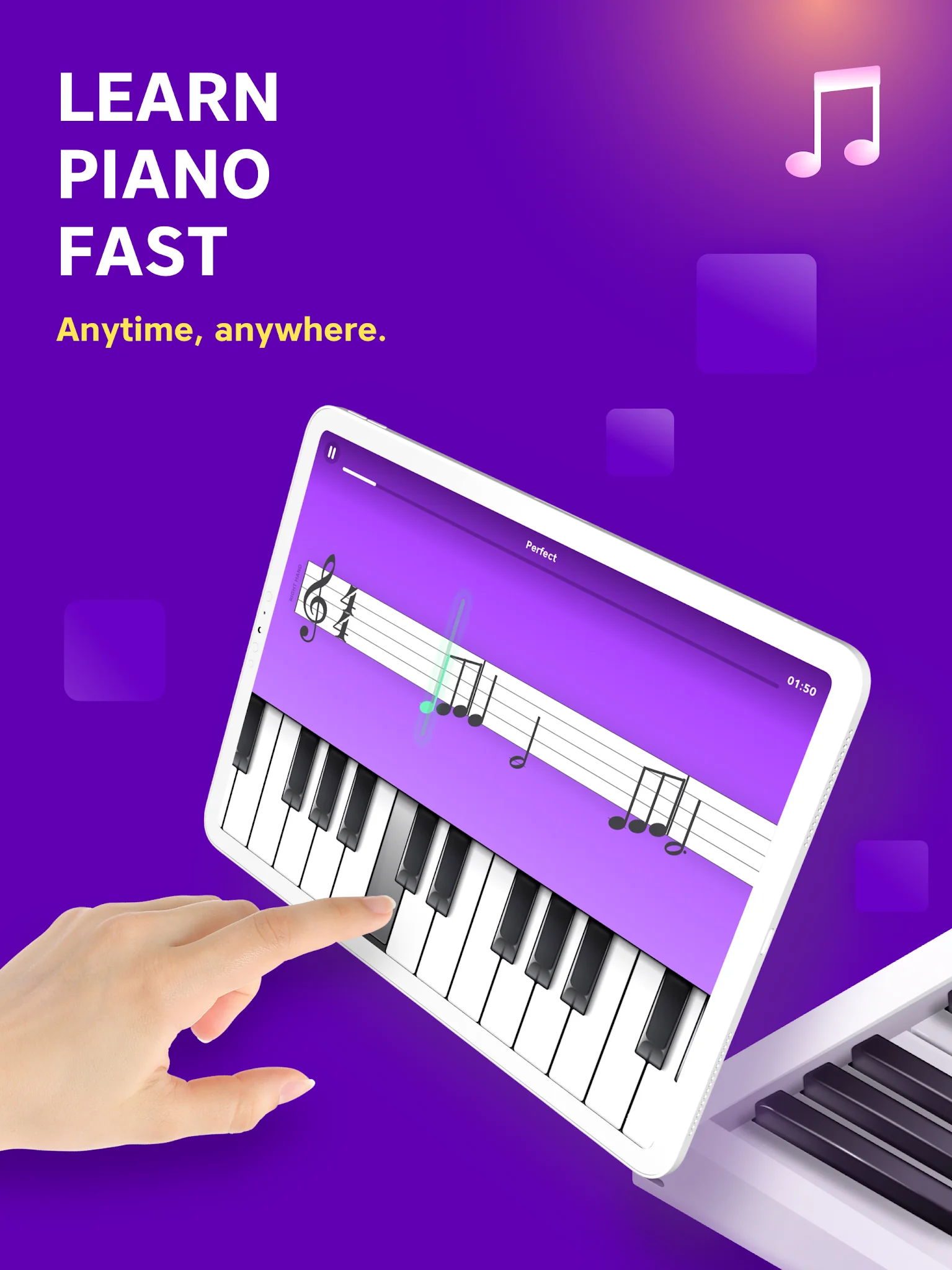 Скриншот Пианино - учимся играть 8