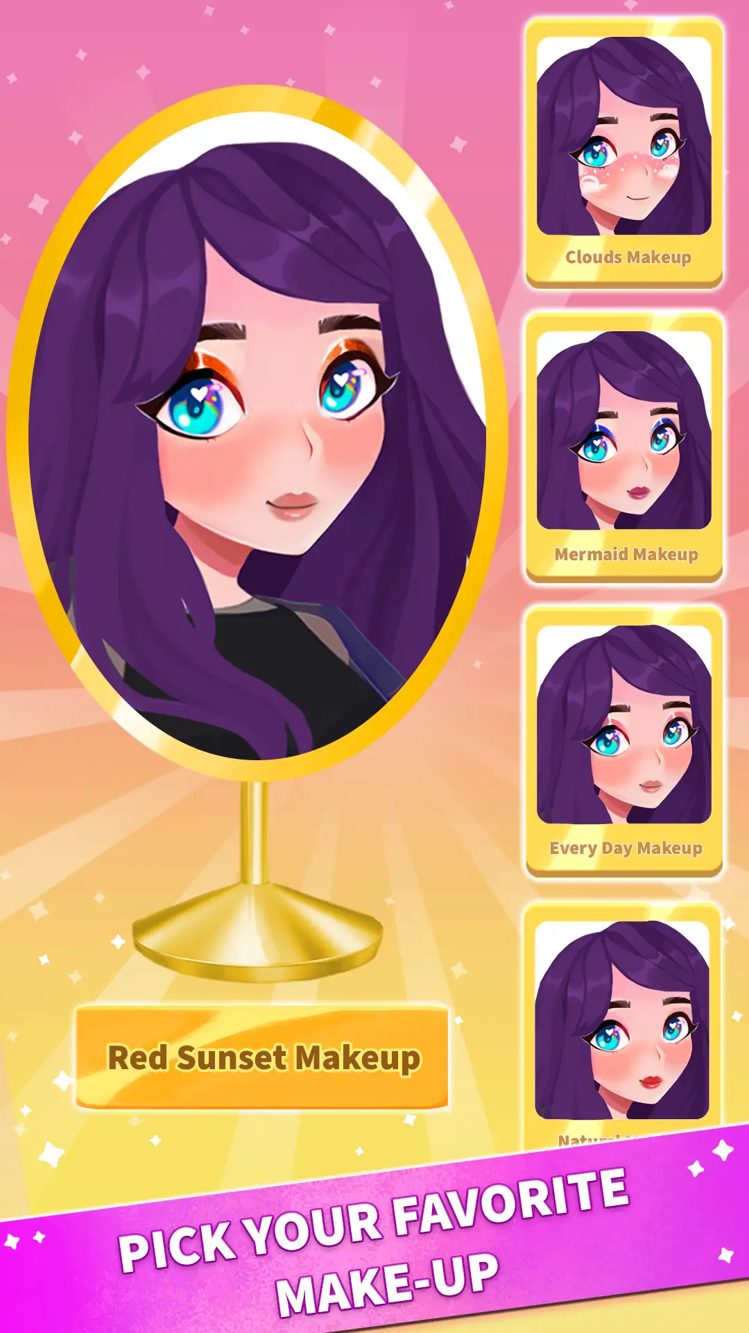 Captura de tela de Lulu Moda Jogo de Vestir Anime 3