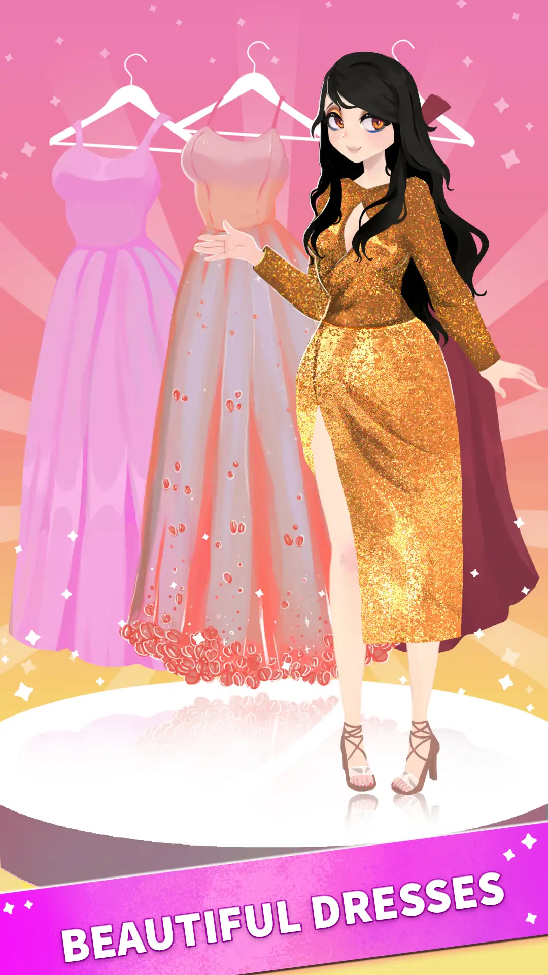 Captura de tela de Lulu Moda Jogo de Vestir Anime 8
