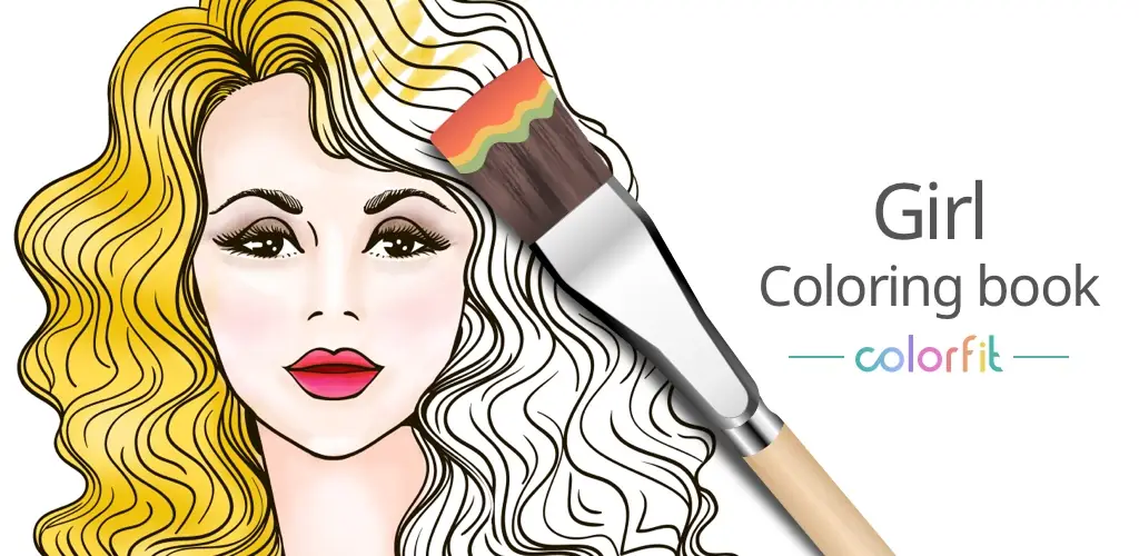 Girls Coloring jeu cover art for Android