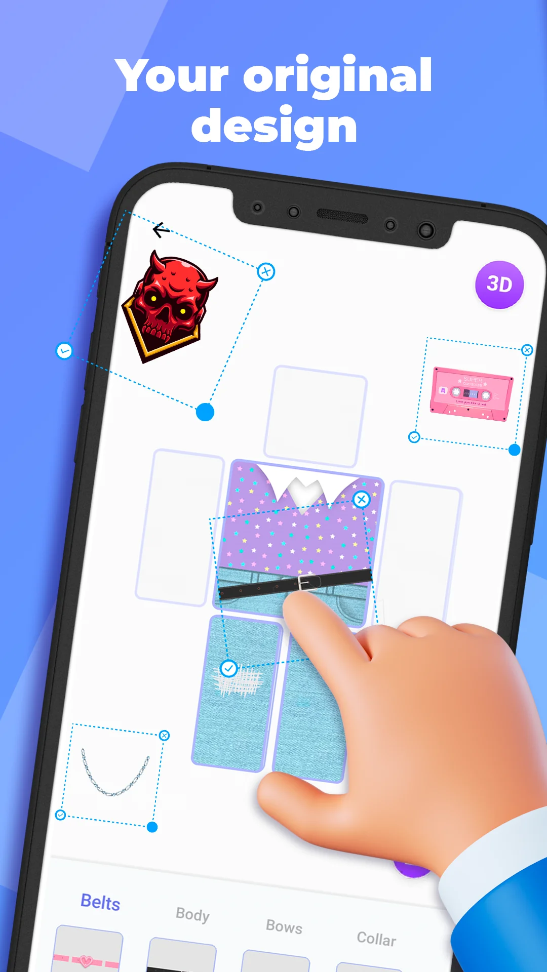Ekran Görüntüsü Makerblox - Create Skins 2