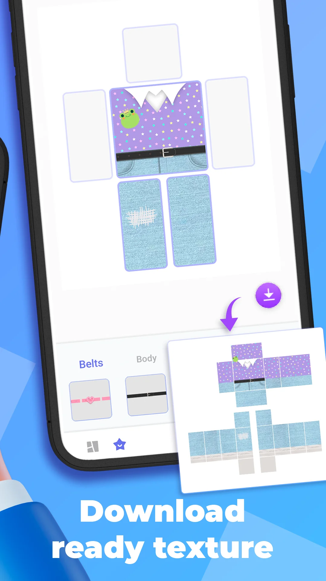 Ekran Görüntüsü Makerblox - Create Skins 3