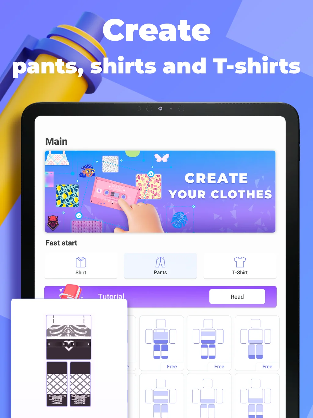Ekran Görüntüsü Makerblox - Create Skins 5