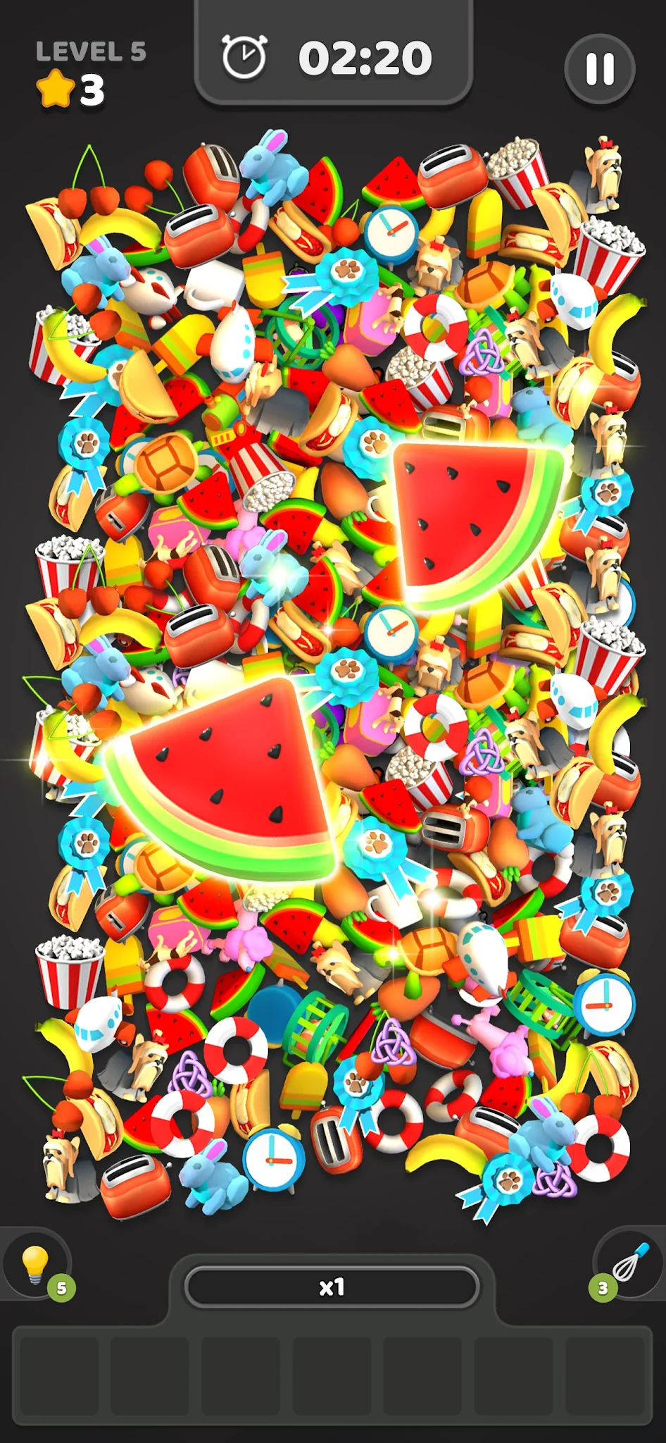 Match Tile 3D - Triple Puzzle képernyőkép 2
