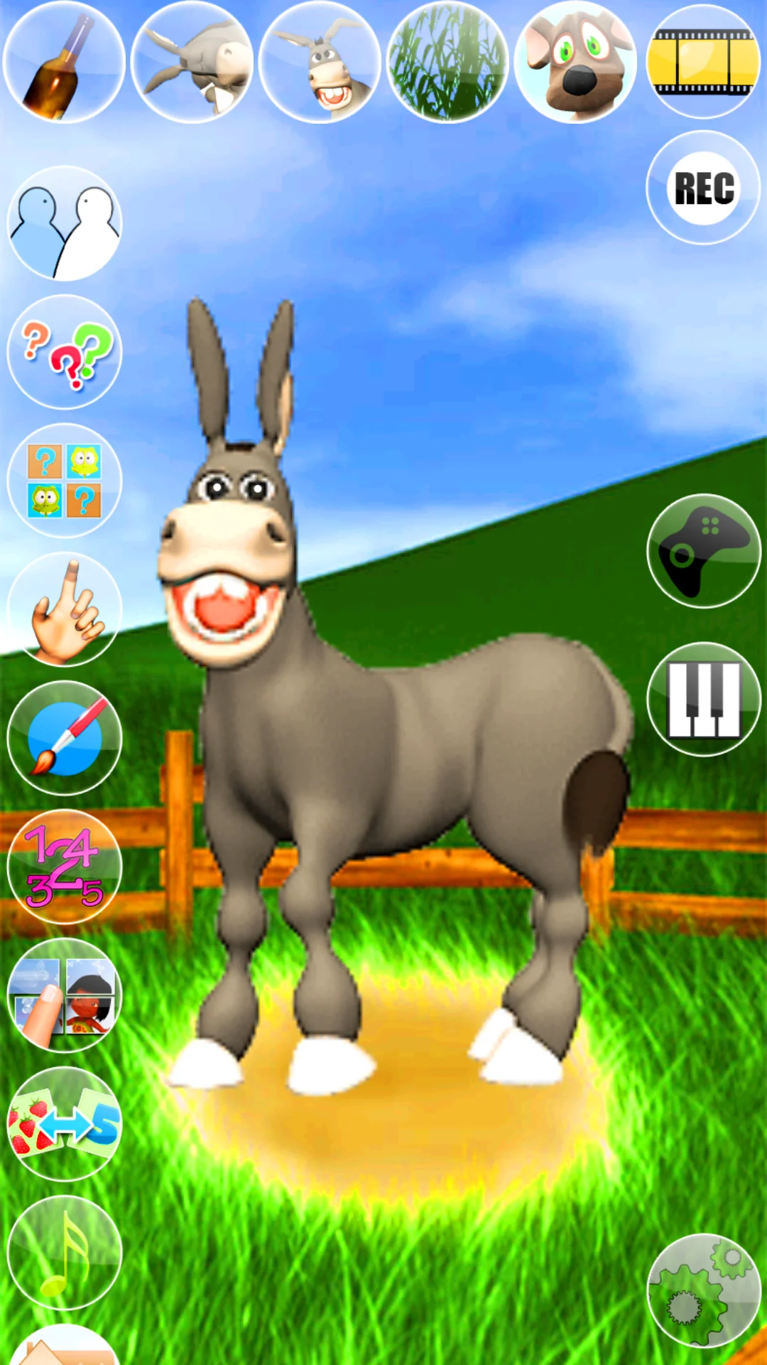 Captura de pantalla Talking Donald Donkey 2