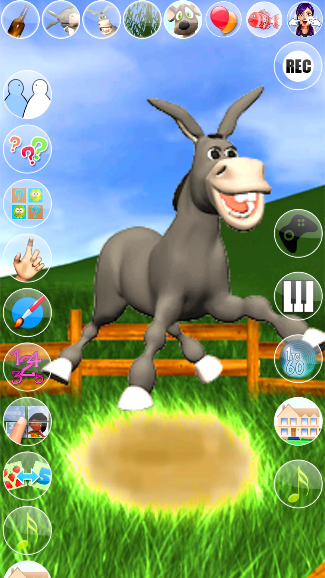 Captura de pantalla Talking Donald Donkey 8