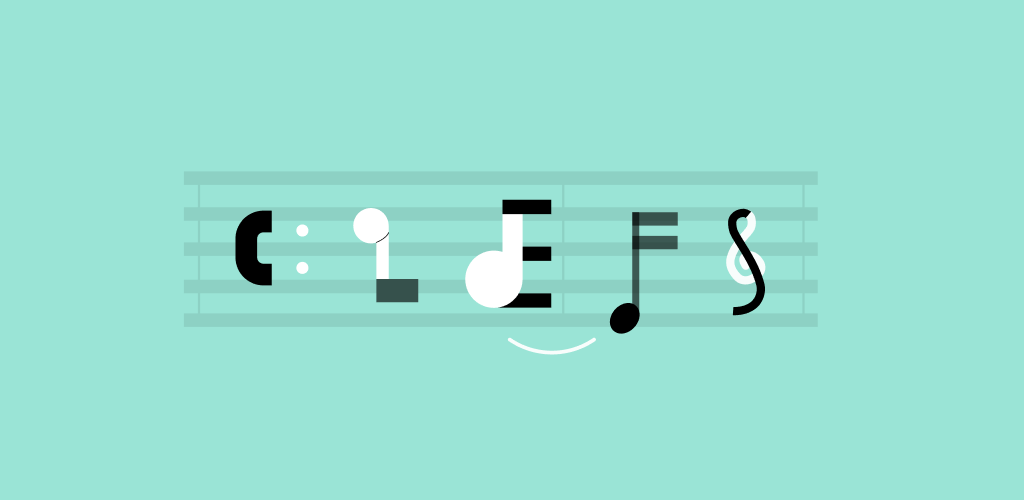 Clefs: Чтение музыки с листа игра обложка для Android