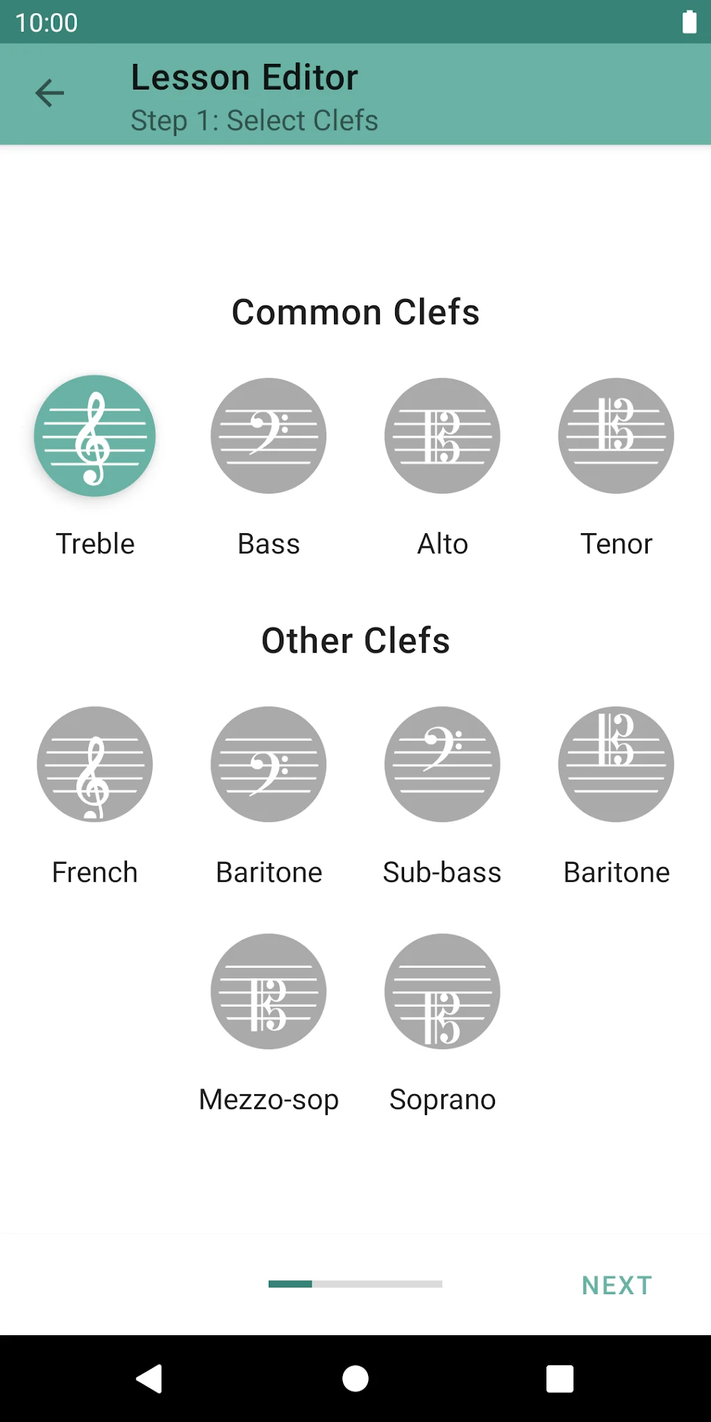 Скриншот Clefs: Чтение музыки с листа 5