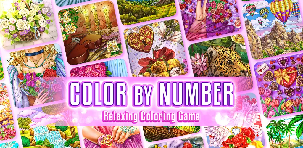 Colore per libro dei numeri app copertina per Android