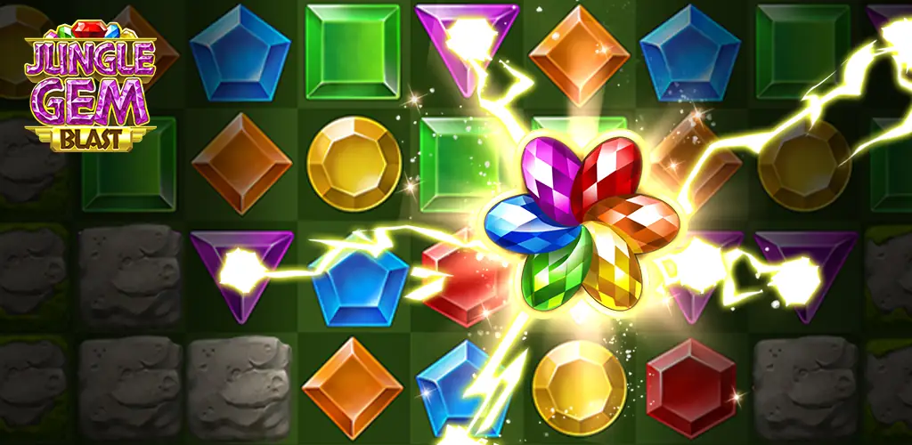 Jungle Gem: Joyas salvajes juego carátulas para Android