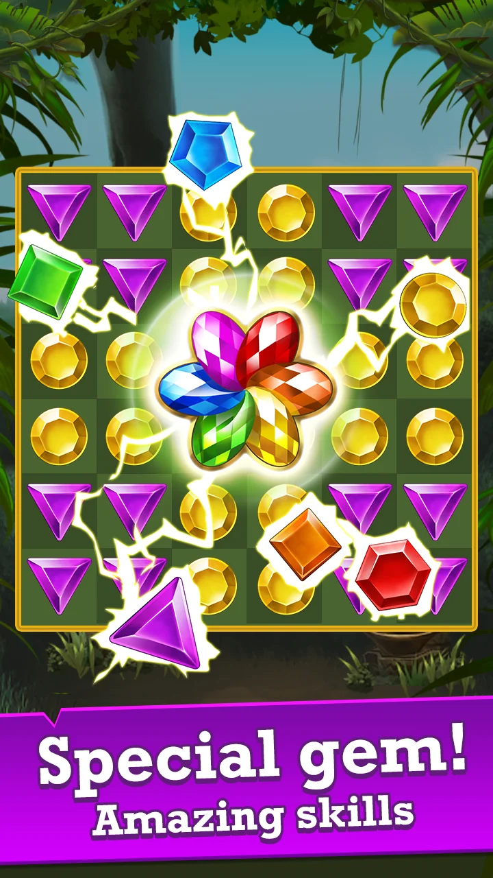 Captura de pantalla Jungle Gem: Joyas salvajes 2