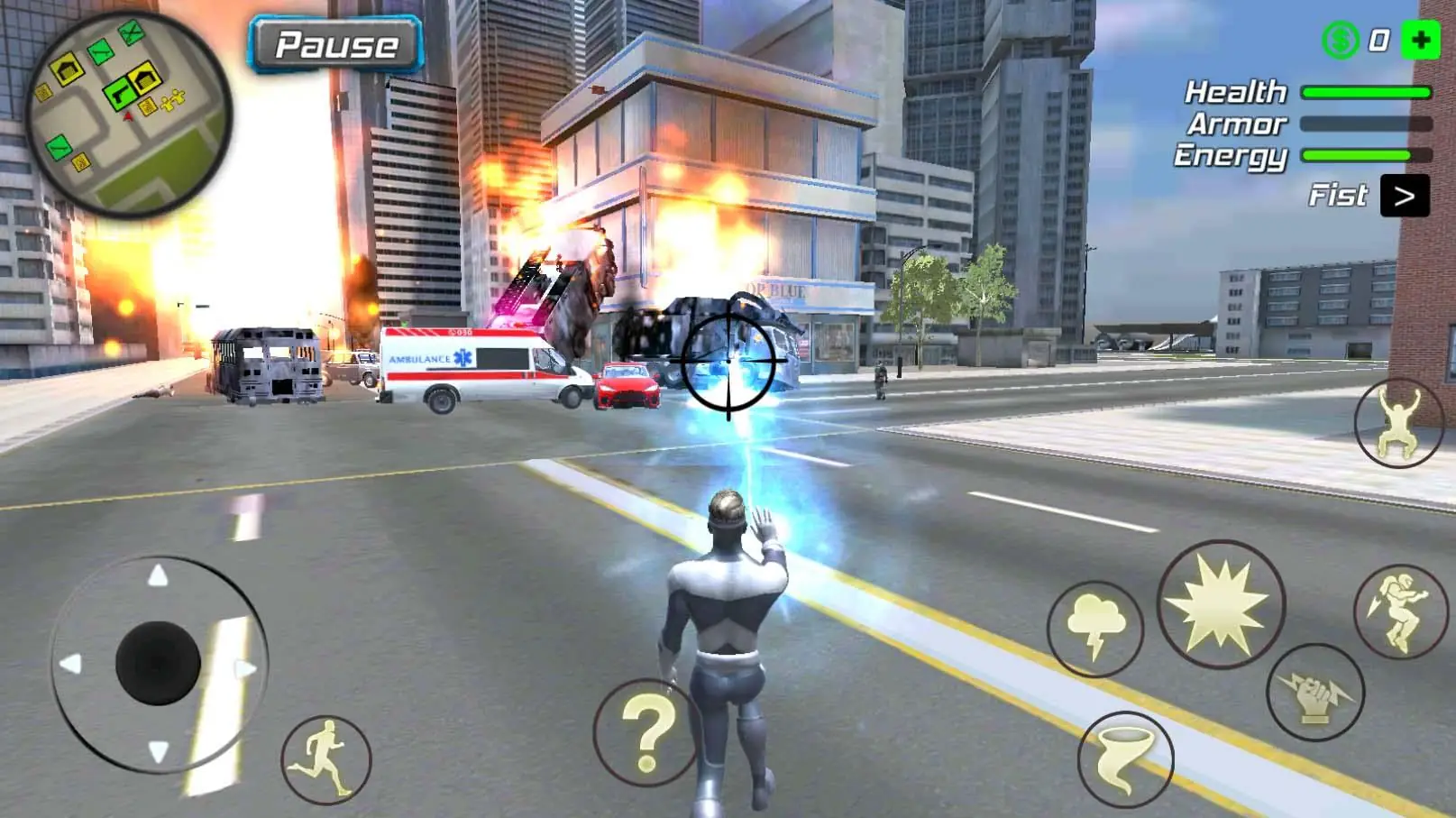 Скриншот Hurricane Superhero Tornado 4